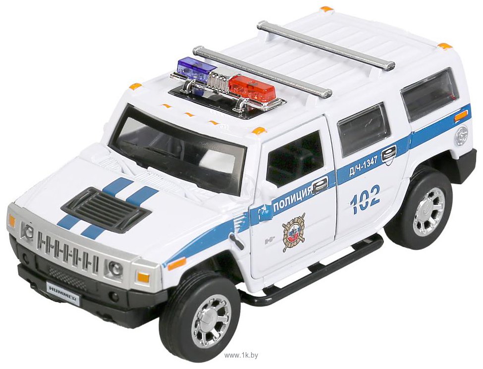 Фотографии Технопарк Hummer H2 Полиция HUM2-12SLPOL-WH