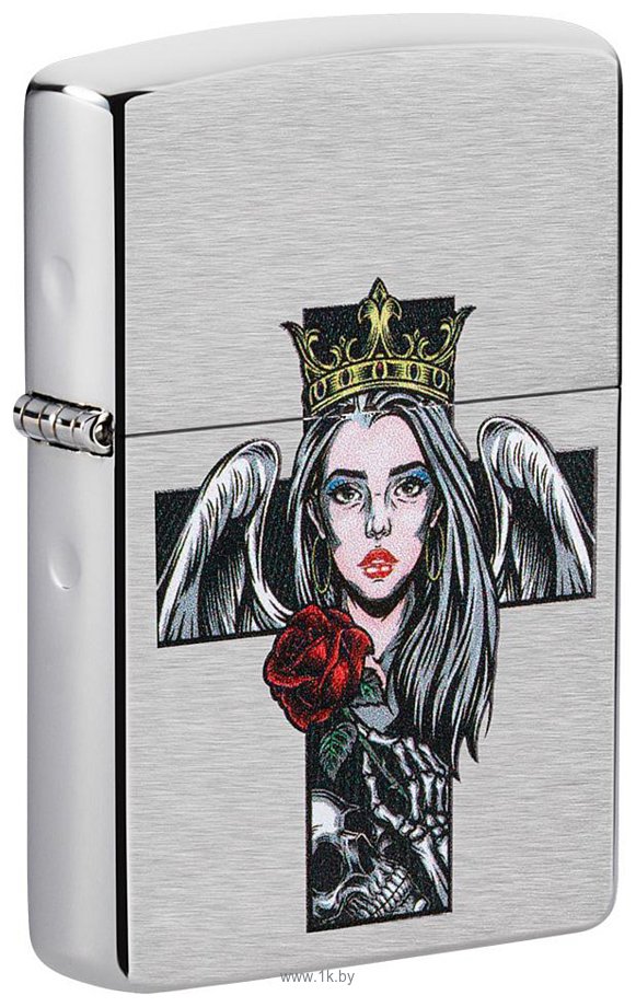 Фотографии Zippo Cross, Queen and Skull Design 49262