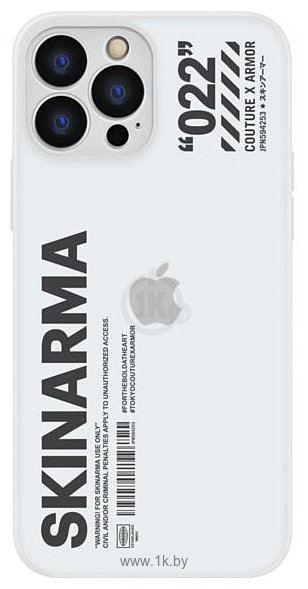 Фотографии Skinarma Hadaka X22 для iPhone 13 Pro Max (белый)