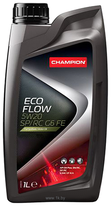 Фотографии Champion Eco Flow 5W-20 SP/RC G6 FE 1л