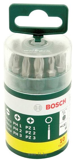 Фотографии Bosch 2607019454 10 предметов