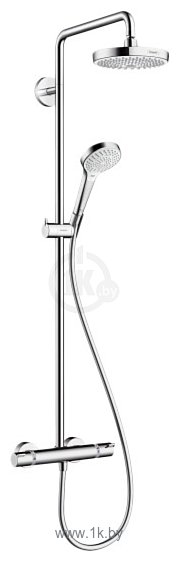 Фотографии Hansgrohe Croma Select S 180 2jet Showerpipe 27253400