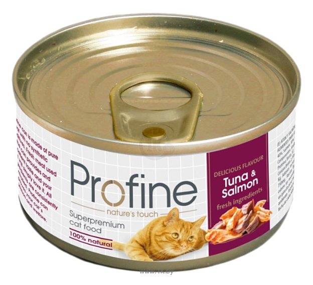 Фотографии Profine (0.07 кг) 1 шт. Консервы для кошек Tuna & Salmon