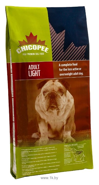 Фотографии Chicopee (15 кг) Для взрослых собак всех пород с избыточным весом или малоактивных