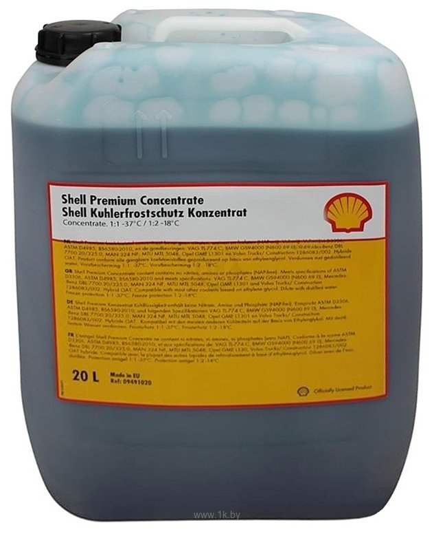 Фотографии Shell Premium Concentrate 20л