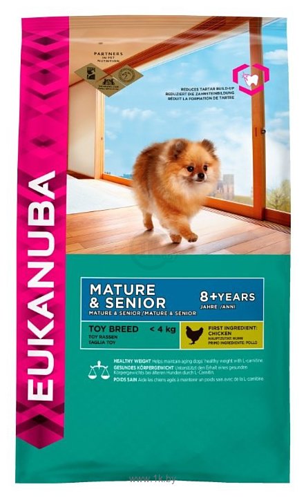 Фотографии Eukanuba Dog Mature & Senior Toy Breed (1.5 кг)