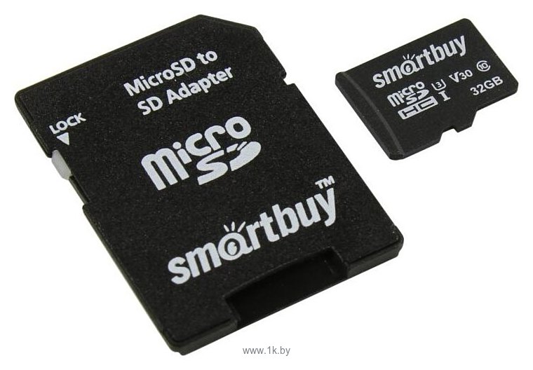 Фотографии SmartBuy SmartBuy Professional microSDHC Class 10 UHS-I U3 V30 32GB + SD adapter