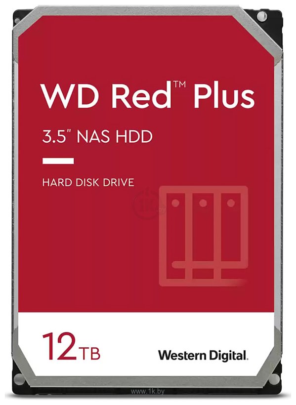 Фотографии Western Digital Red Plus 12TB WD120EFBX