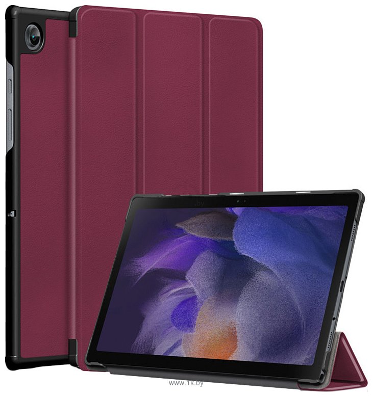 Фотографии JFK Smart Case для Samsung Galaxy Tab A8 2021 (бордовый)