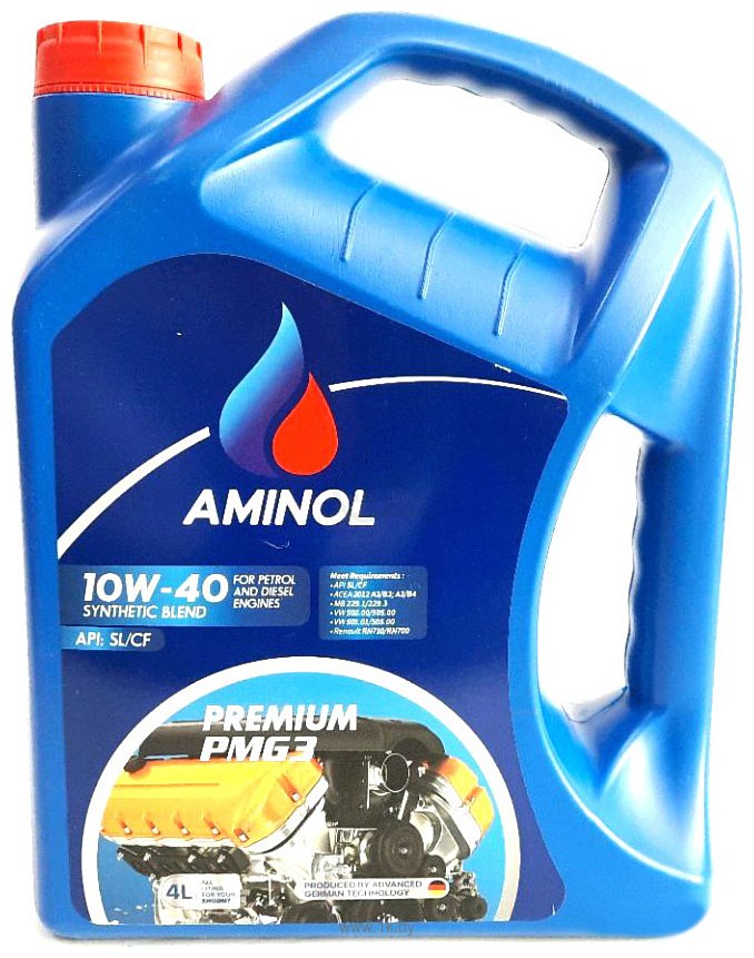 Фотографии Aminol Premium PMG3 10W-40 5л