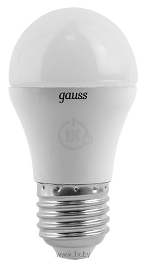 Фотографии Gauss LED G45 6.5W 2700K E27 105102107