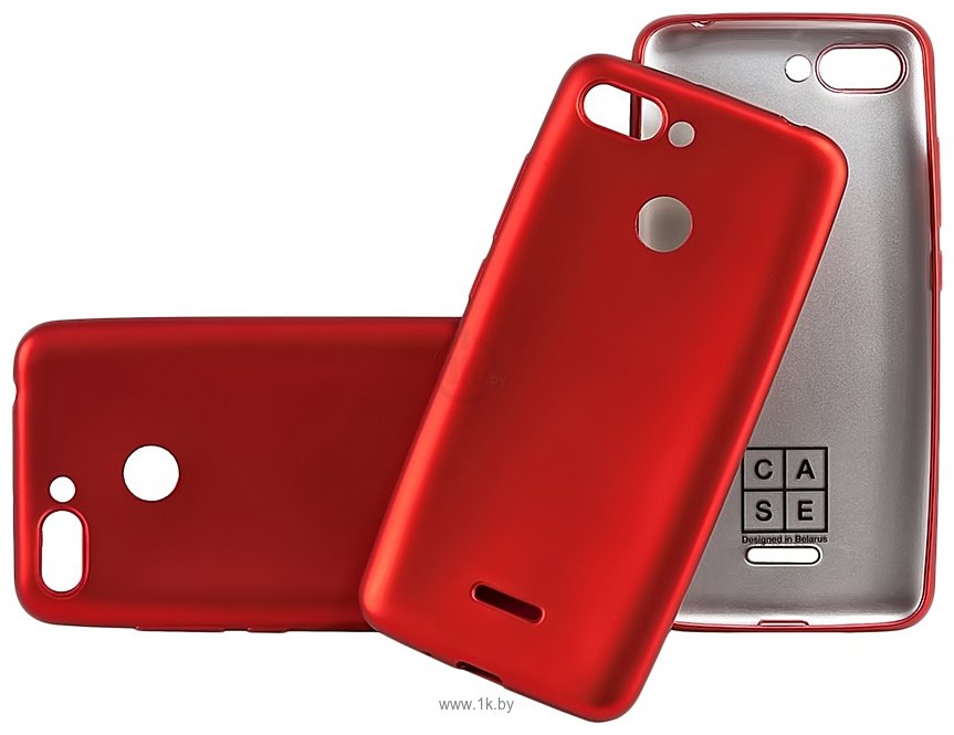 Фотографии Case Deep Matte для Xiaomi Redmi 6 (красный)