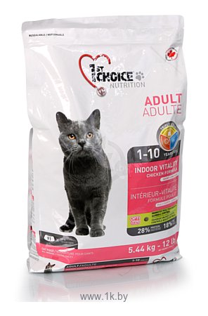 Фотографии 1st Choice (5.44 кг) INDOOR VITALITY for ADULT CATS