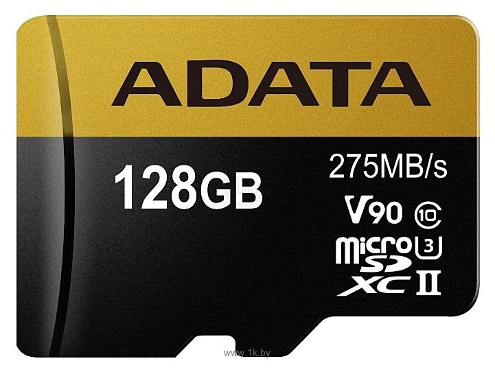 Фотографии ADATA Premier ONE microSDXC UHS-II U3 Class 10 128GB