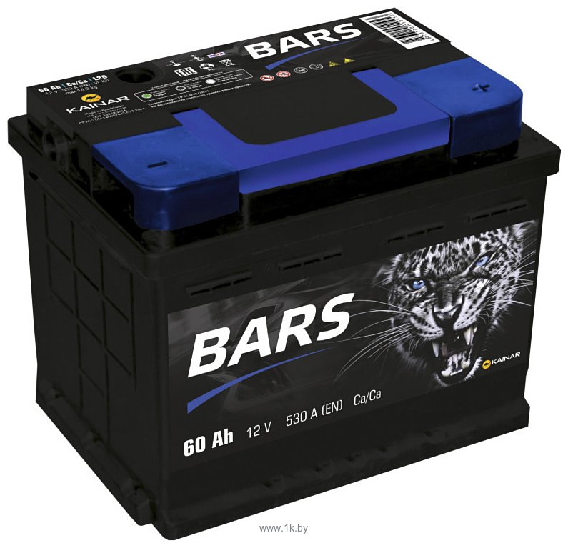 Фотографии BARS 6CT-60 АПЗ о.п. L2B (60Ah)