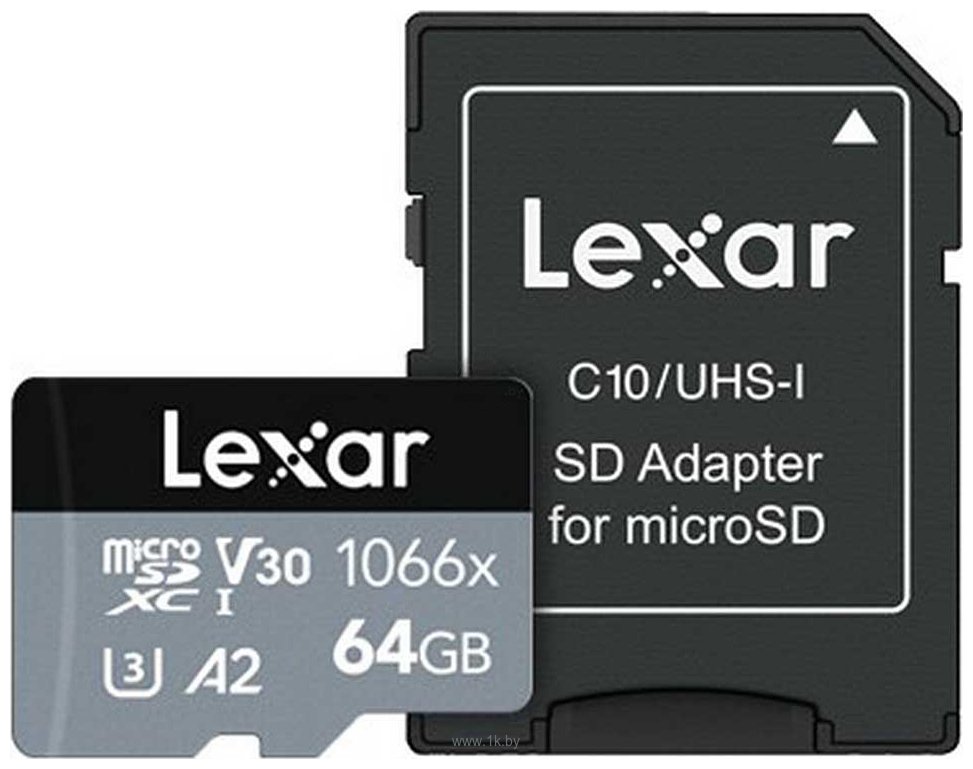 Фотографии Lexar microSDXC LMS1066064G-BNANG 64GB