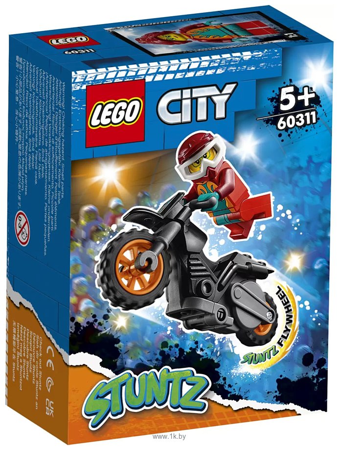 Фотографии LEGO City Stuntz 60311 Огненный трюковый мотоцикл