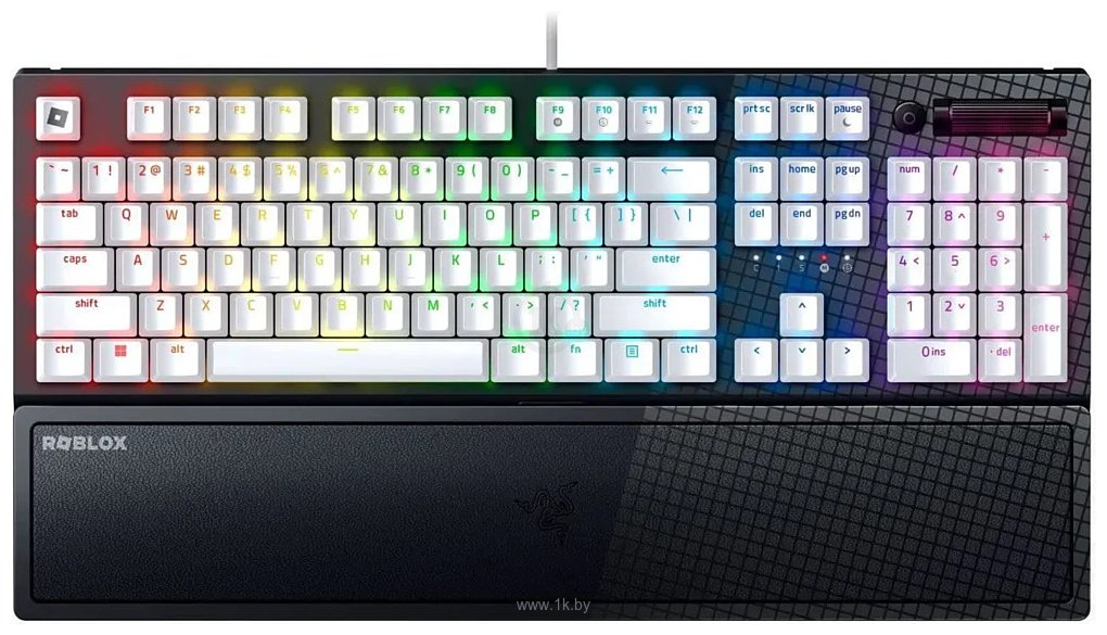 Фотографии Razer blackWidow V3 Green Switch Roblox Edition нет кириллицы