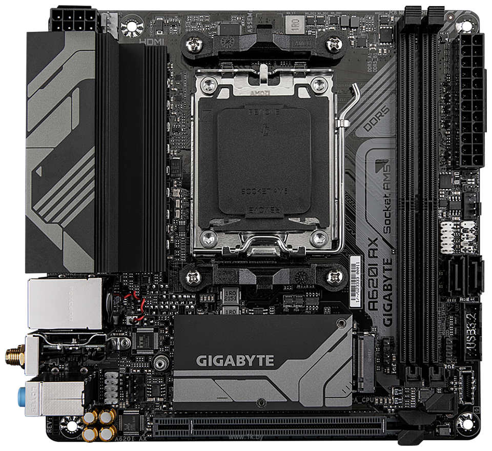 Фотографии Gigabyte A620I AX (rev. 1.0) 