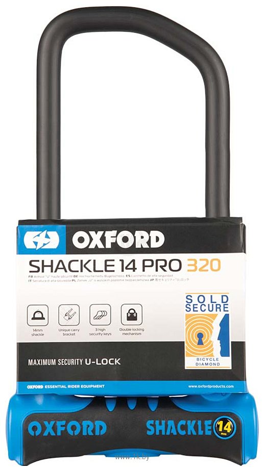 Фотографии Oxford Shackle14 Pro U-Lock LK322