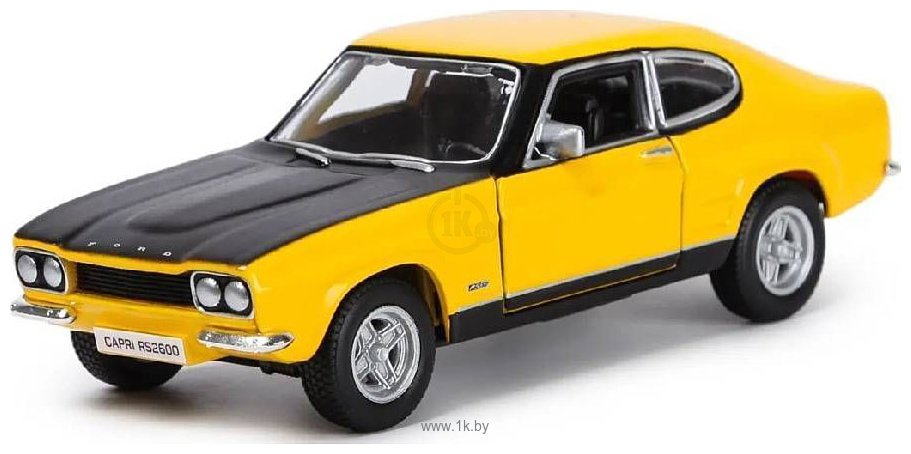 Фотографии Bburago Ford Capri RS2600 1970 18-43055 (желтый)