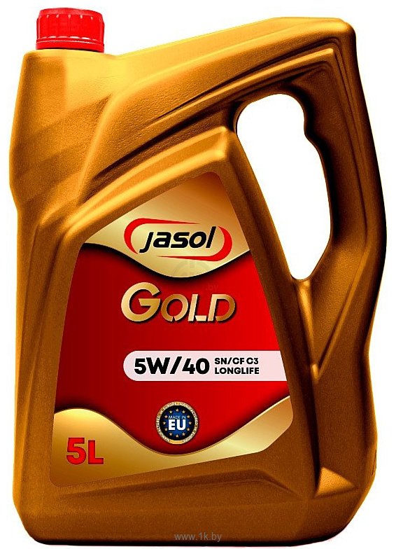 Фотографии Jasol Gold C3 SN/CF 5W-40 LongLife 5л