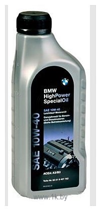 Фотографии BMW HighPower SpecialOil 10W-40 1л