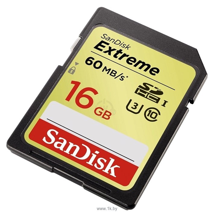 Фотографии Sandisk Extreme SDHC UHS Class 3 60MB/s 16GB