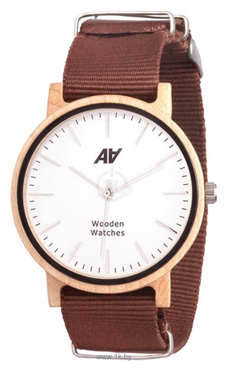 Фотографии AA Wooden Watches Casual Maple (Nato Brown)