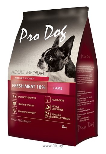 Фотографии Pro Dog Для собак средних пород с ягненком сухой (3 кг)