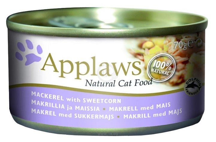Фотографии Applaws Cat Mackerel with Sweetcorn canned (0.07 кг) 1 шт.