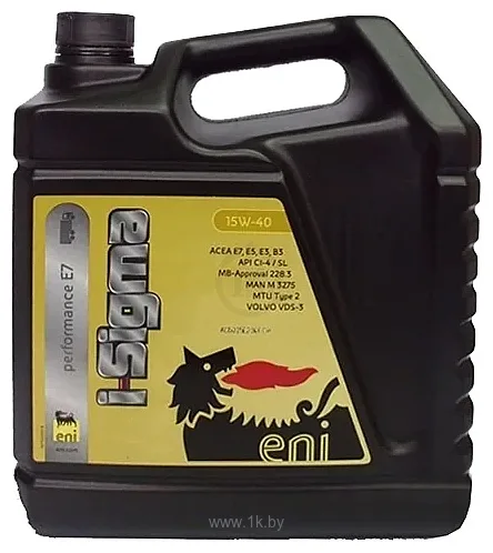 Фотографии Eni i-Sigma performance E3 15W-40 4л
