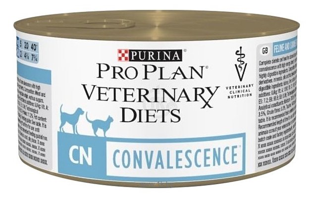 Фотографии Pro Plan Veterinary Diets Feline & canine CN Convalescence canned (0.195 кг) 24 шт.