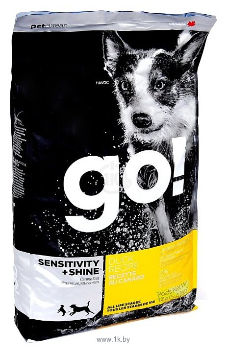 Фотографии GO! (5.45 кг) Sensitivity + Shine Duck Dog Recipe