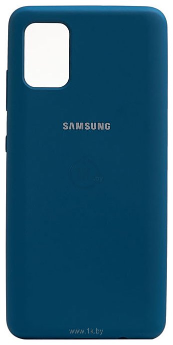 Фотографии EXPERTS Original Tpu для Samsung Galaxy A41 с LOGO (космический синий)