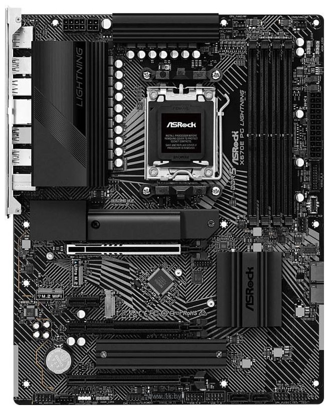 Фотографии ASRock X670E PG Lightning