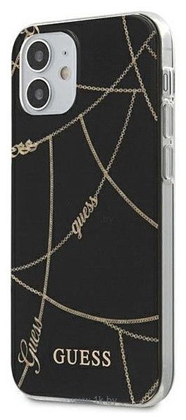 Фотографии CG Mobile Guess Chain для Apple iPhone 12 mini GUHCP12SPCUCHBK