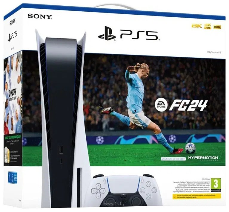 Фотографии Sony PlayStation 5 + FC 24
