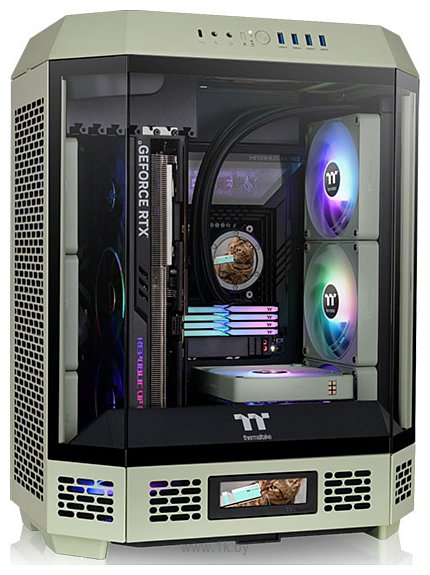 Фотографии Thermaltake The Tower 600 Matcha Green CA-1Z1-00MEWN-00