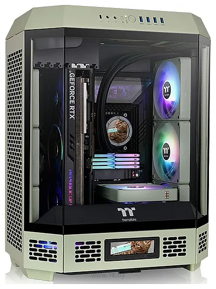 Фотографии Thermaltake The Tower 600 Matcha Green CA-1Z1-00MEWN-00 Фотографии Thermaltake The Tower 600 Matcha Green CA-1Z1-00MEWN-00