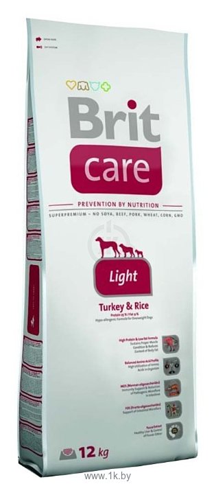 Фотографии Brit Care Light Turkey & Rice (12 кг)