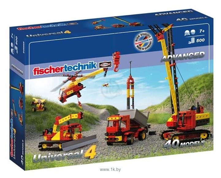 Фотографии Fischertechnik Advanced 548885 Универсальный набор 4