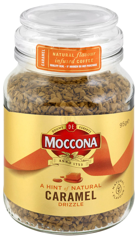 Фотографии Moccona Caramel Drizzle растворимый 95 г