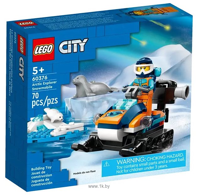 Фотографии LEGO City 60376 Арктический снегоход