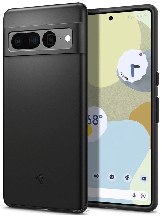 Фотографии Spigen Thin Fit для Pixel 7 Pro ACS04733 (черный)