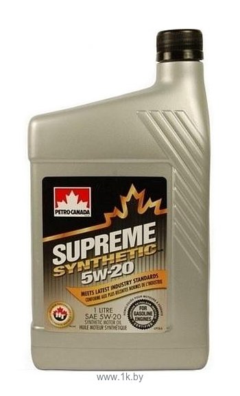 Фотографии Petro-Canada Supreme Synthetic 5w-20 1л