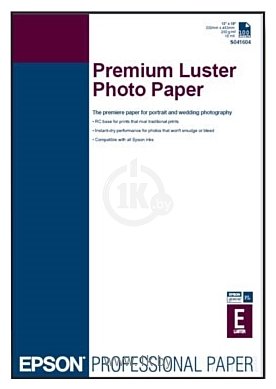 Фотографии Epson Premium Luster Photo Paper A4 250 листов (C13S041784)