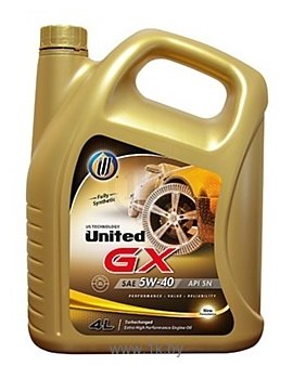 Фотографии United Oil GX 5W-40 4л