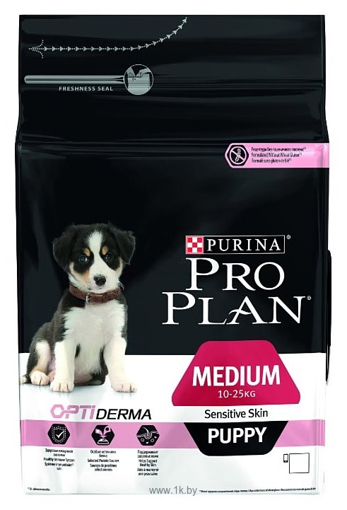 Фотографии Purina Pro Plan (3 кг) Medium Puppy сanine Sensitive Skin Salmon with Rice dry