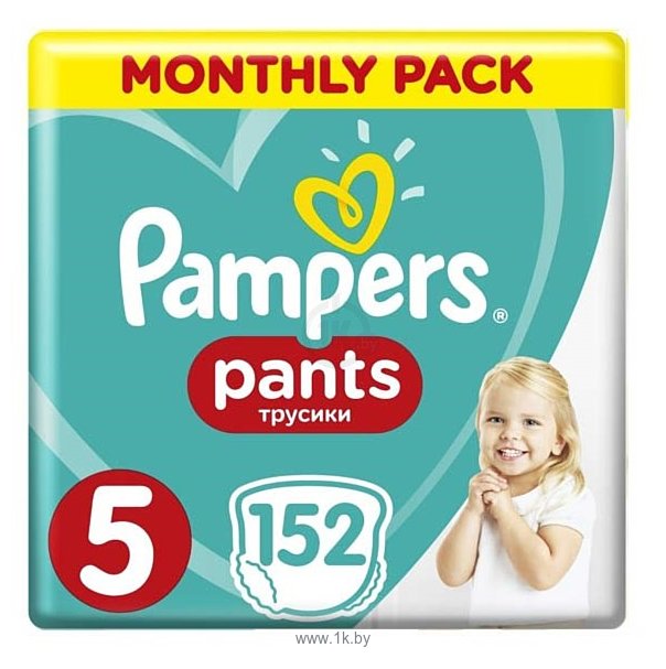 Фотографии Pampers Pants 5 Junior (152 шт)